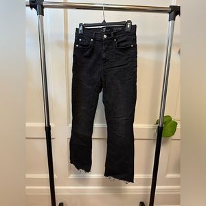 7 For All Mankind High Waist Slim Kick